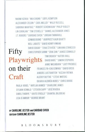 Bild des Verkufers fr Fifty Playwrights on Their Craft zum Verkauf von GreatBookPrices