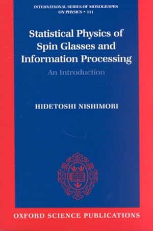 Bild des Verkufers fr Statistical Physics of Spin Glasses and Information Processing : An Introduction zum Verkauf von GreatBookPrices