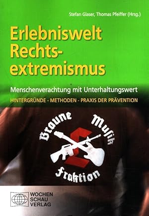 Bild des Verkufers fr Erlebniswelt Rechtsextremismus : Menschenverachtung mit Unterhaltungswert Hintergrnde, Methoden, Praxis der Prvention zum Verkauf von Versandantiquariat Nussbaum