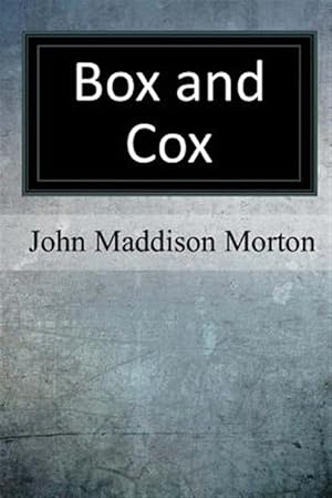 Bild des Verkufers fr Box and Cox zum Verkauf von GreatBookPrices