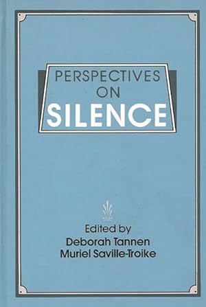 Image du vendeur pour Perspectives on Silence mis en vente par GreatBookPricesUK