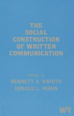 Seller image for Social Construction of Written Communication for sale by GreatBookPricesUK