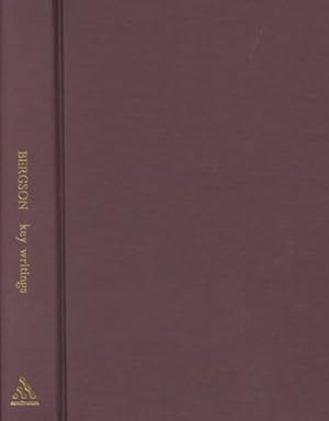 Image du vendeur pour Henri Bergson : Key Writings mis en vente par GreatBookPricesUK