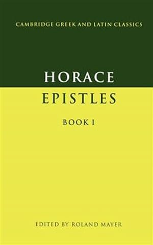 Imagen del vendedor de Horace, Epistles Book I -Language: Latin a la venta por GreatBookPricesUK