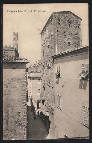 Cartolina Volterra, Antica Torre del Palazzo Guidi