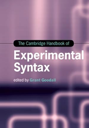 Seller image for Cambridge Handbook of Experimental Syntax for sale by GreatBookPrices