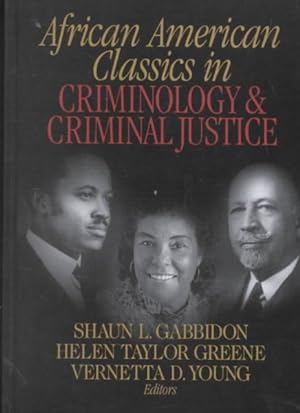 Imagen del vendedor de African American Classics in Criminology & Criminal Justice a la venta por GreatBookPrices