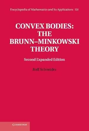 Immagine del venditore per Convex Bodies : The Brunn-Minkowski Theory venduto da GreatBookPrices