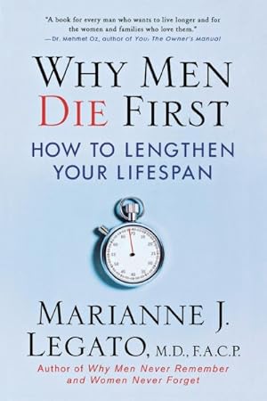 Seller image for Why Men Die First : How to Lengthen Your Lifespan for sale by GreatBookPrices