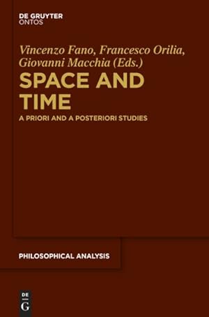 Bild des Verkufers fr Space and Time : A Priori and a Posteriori Studies zum Verkauf von GreatBookPrices