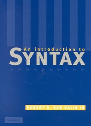 Immagine del venditore per Introduction to Syntax venduto da GreatBookPrices