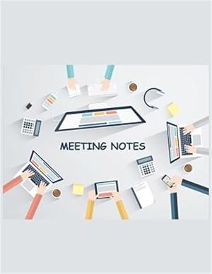 Seller image for Meeting Notes: Taking Minutes of Meetings Notes, Attendees, and Action Items for sale by GreatBookPrices