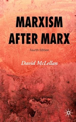 Immagine del venditore per Marxism After Marx venduto da GreatBookPrices