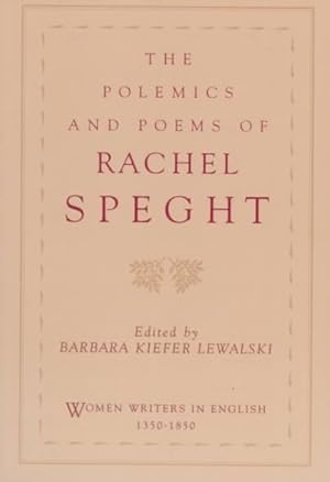 Seller image for Polemics and Poems of Rachel Speght for sale by GreatBookPricesUK