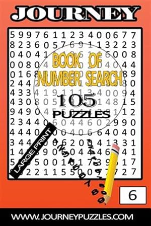 Imagen del vendedor de Number Search Puzzles : 105 Puzzles in Large 20pt Font a la venta por GreatBookPricesUK