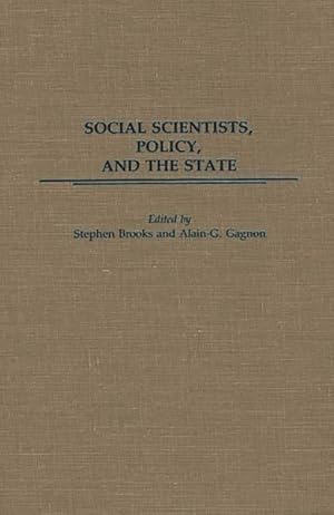 Image du vendeur pour Social Scientists, Policy, and the State mis en vente par GreatBookPricesUK
