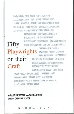 Bild des Verkufers fr Fifty Playwrights on Their Craft zum Verkauf von GreatBookPricesUK