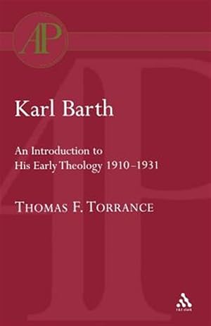 Immagine del venditore per Karl Barth : Introduction To Early Theology venduto da GreatBookPricesUK