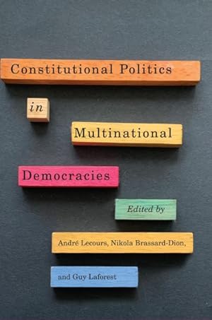 Imagen del vendedor de Constitutional Politics in Multinational Democracies a la venta por GreatBookPrices
