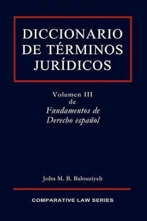 Seller image for Diccionario De T Rminos Jur Dicos -Language: spanish for sale by GreatBookPrices