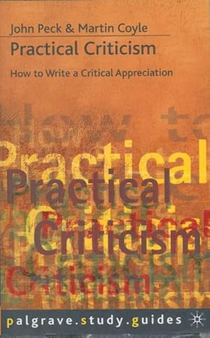 Imagen del vendedor de Practical Criticism a la venta por GreatBookPrices