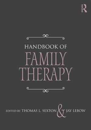 Seller image for Handbook of Family Therapy for sale by GreatBookPrices