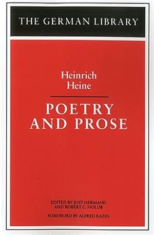 Seller image for Heinrich Heine : Poetry and Prose for sale by GreatBookPrices
