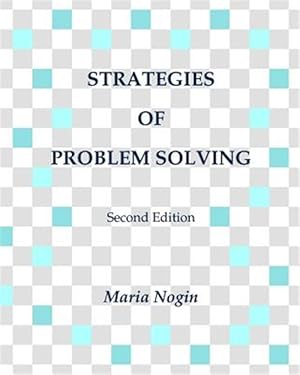 Bild des Verkufers fr Strategies of Problem Solving zum Verkauf von GreatBookPricesUK