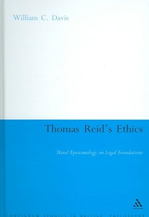 Seller image for Thomas Reid's Ethics : Moral Epistemology on Legal Foundations for sale by GreatBookPricesUK