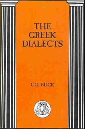 Imagen del vendedor de The Greek Dialects a la venta por GreatBookPricesUK