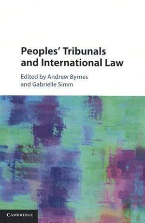 Bild des Verkufers fr Peoples' Tribunals and International Law zum Verkauf von GreatBookPricesUK