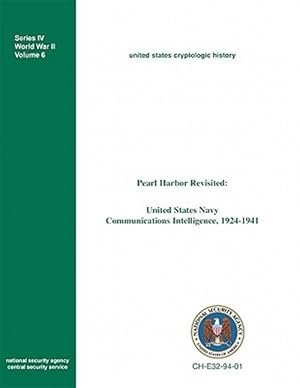 Seller image for Pearl Harbor Revisited: United States Navy Communications Intelligence, 1924-1941 for sale by GreatBookPricesUK