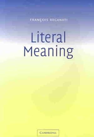 Seller image for Literal Meaning for sale by GreatBookPrices
