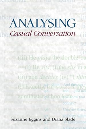 Imagen del vendedor de Analysing : Casual Conversation a la venta por GreatBookPrices