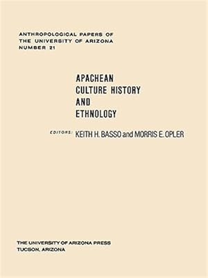 Imagen del vendedor de Apachean Culture History and Ethnology a la venta por GreatBookPrices