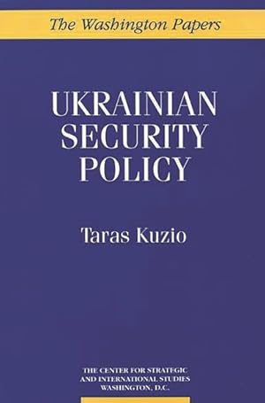 Seller image for Ukrainian Security Policy for sale by GreatBookPrices