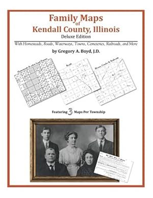 Immagine del venditore per Family Maps of Kendall County, Illinois venduto da GreatBookPrices