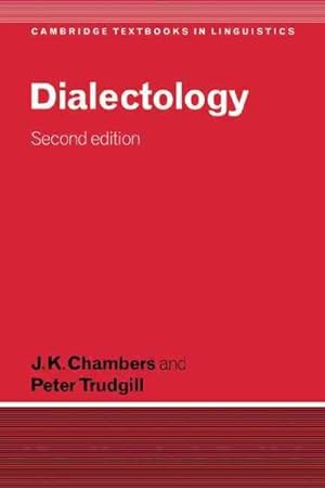 Immagine del venditore per Dialectology venduto da GreatBookPrices