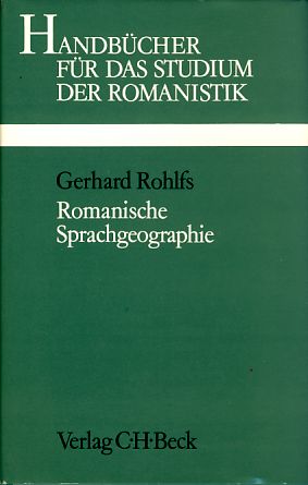 Romanische Sprachgeographie. Geschichte u. Grundlagen, Aspekte u. Probleme mit d. Versuch e. Spra...