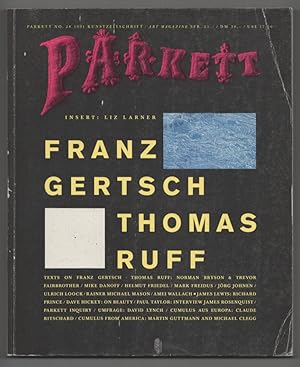 Image du vendeur pour Parkett 28 mis en vente par Jeff Hirsch Books, ABAA