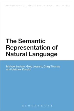 Imagen del vendedor de Semantic Representation of Natural Language a la venta por GreatBookPrices