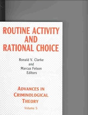 Immagine del venditore per Routine Activity And Rational Choice venduto da GreatBookPrices