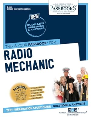 Seller image for Radio Mechanic C-660 : Passbooks Study Guide for sale by GreatBookPrices