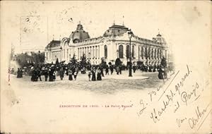 Ansichtskarte / Postkarte Weltausstellung 1900, Le Petit Palais