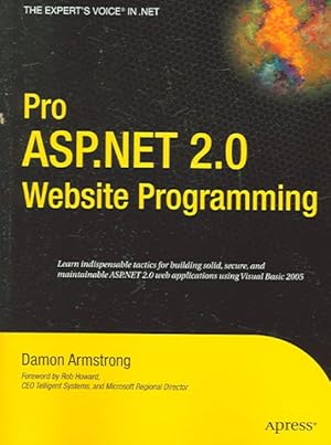 Seller image for Pro Asp.net 2.0 Website Programming for sale by GreatBookPricesUK