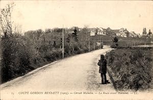 Ansichtskarte / Postkarte Gordon Bennett Cup, Michelin Circuit, The Road before Herment