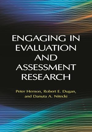 Imagen del vendedor de Engaging in Evaluation and Assessment Research a la venta por GreatBookPricesUK
