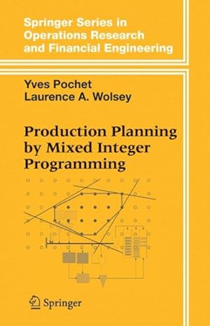 Seller image for Production Planning by Mixed Integer Programming for sale by GreatBookPricesUK
