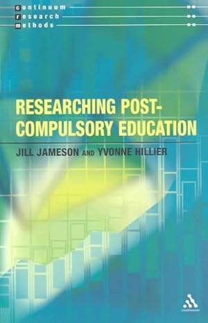 Imagen del vendedor de Researching Post-Compulsory Education a la venta por GreatBookPricesUK