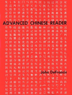 Seller image for Advanced Chinese Reader for sale by GreatBookPricesUK